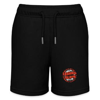 Man Albin - Stanley/Stella MINI BOLTER Organic Teen Jogging Shorts - black - Front