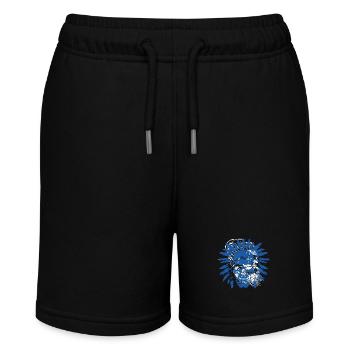 indianer skull - Stanley/Stella Teenager Bio-Joggingshorts MINI BOLTER - Schwarz - Vorne