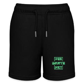 Geschenk für Dante - Stanley/Stella Teenager Bio-Joggingshorts MINI BOLTER - Schwarz - Vorne