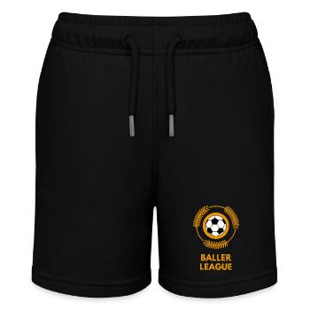 baller league soccer soccer - Stanley/Stella MINI BOLTER Organic Teen Jogging Shorts - black - Front
