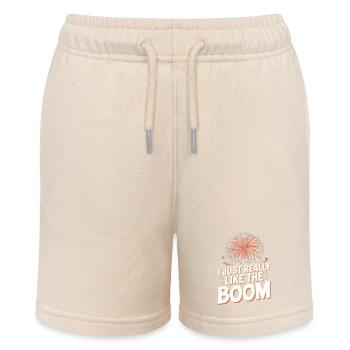 Pyrotechnics Fireworks Pyrotechnics - Stanley/Stella MINI BOLTER Organic Teen Jogging Shorts - soft Ecru - Front