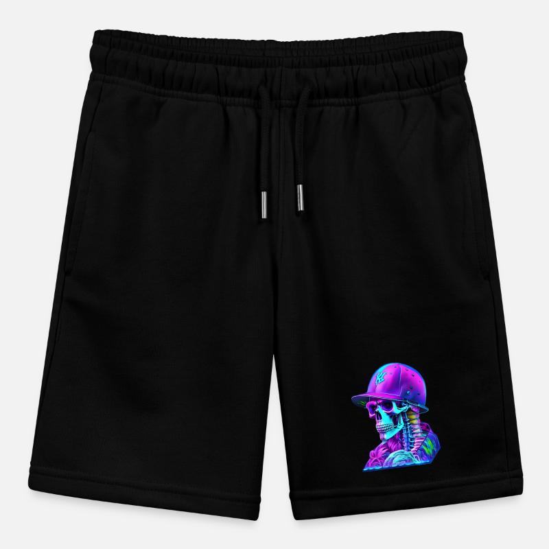 Skeleton with cap Stanley/Stella MINI BOLTER Organic Teen Jogging Shorts