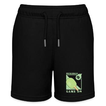 Pickleball Player - Stanley/Stella MINI BOLTER Organic Teen Jogging Shorts - black - Front