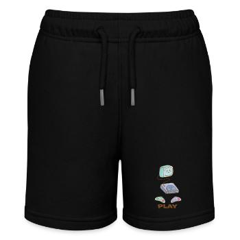 Kawaii Gaming - Sweet fun! - Stanley/Stella MINI BOLTER Organic Teen Jogging Shorts - black - Front