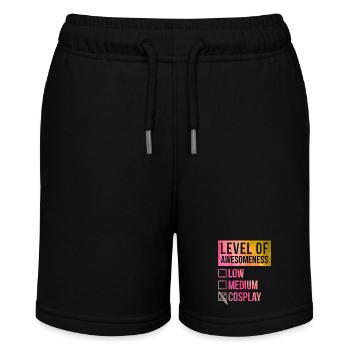 Cosplay - Stanley/Stella MINI BOLTER Organic Teen Jogging Shorts - black - Front