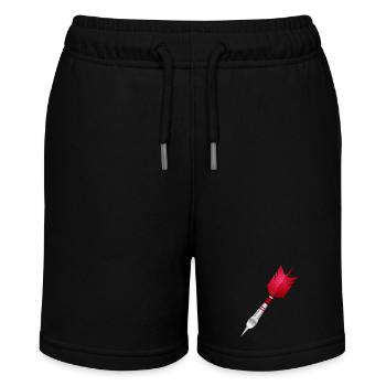 Pince rouge comme motif sportif - Short bio MINI BOLTER Stanley/Stella Ado - noir - Devant