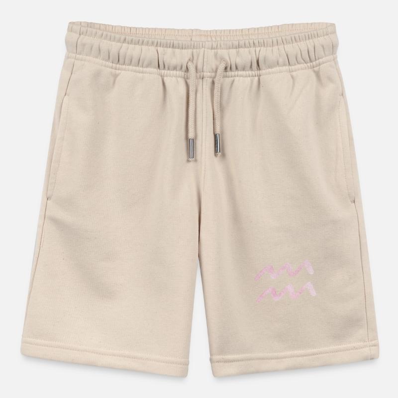Wassermann Sternzeichen Stanley/Stella Teenager Bio-Joggingshorts MINI BOLTER
