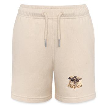 Mopspaar Mops - Stanley/Stella Teenager Bio-Joggingshorts MINI BOLTER - Natur - Vorne