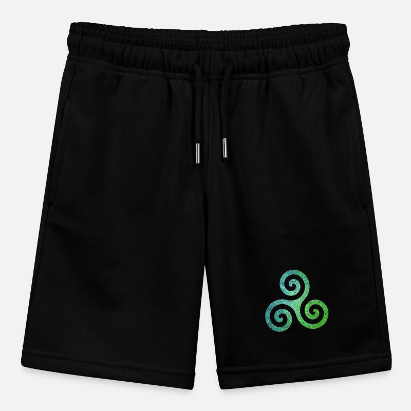 celtic symbol 1 ebru 5 Stanley/Stella MINI BOLTER Organic Teen Jogging Shorts