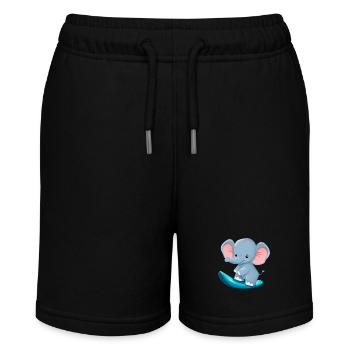 Surfer Elephant, Conception animale aventureuse - Short bio MINI BOLTER Stanley/Stella Ado - noir - Devant
