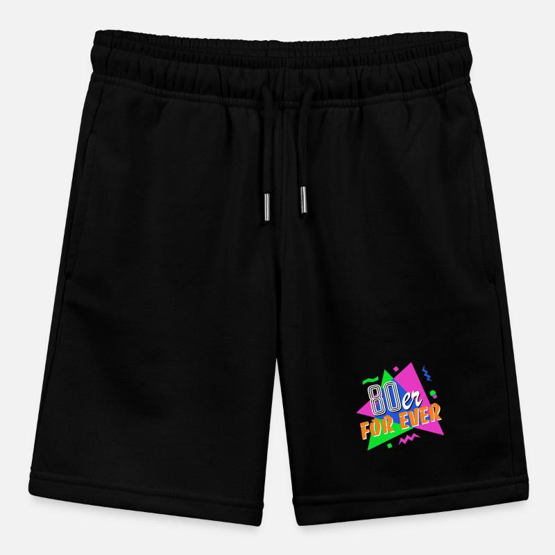 80s For Ever - 80s - colorful + crazy Stanley/Stella MINI BOLTER Organic Teen Jogging Shorts