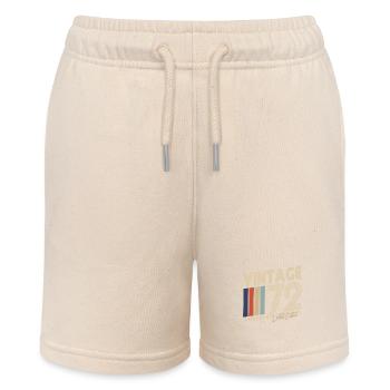 1972 - Stanley/Stella MINI BOLTER Organic Teen Jogging Shorts - soft Ecru - Front