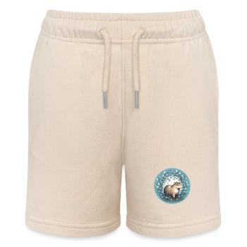 Capybara - Stanley/Stella Teenager Bio-Joggingshorts MINI BOLTER - Natur - Vorne