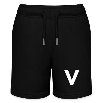 V - Stanley/Stella MINI BOLTER Organic Teen Jogging Shorts - black - Front