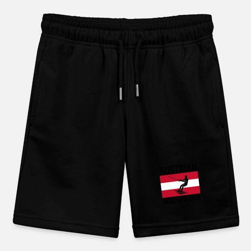 Austrian Wake Crew Wakeboard Shirt Stanley/Stella Teenager Bio-Joggingshorts MINI BOLTER