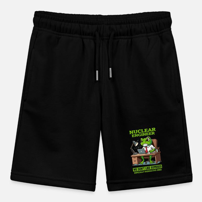 Future Nuclear Engineer Quote and Atomic Science Stanley/Stella MINI BOLTER Organic Teen Jogging Shorts