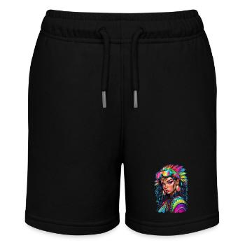 femme afro - beauté - Short bio MINI BOLTER Stanley/Stella Ado - noir - Devant