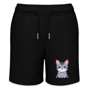 chat gris mignon - Short bio MINI BOLTER Stanley/Stella Ado - noir - Devant
