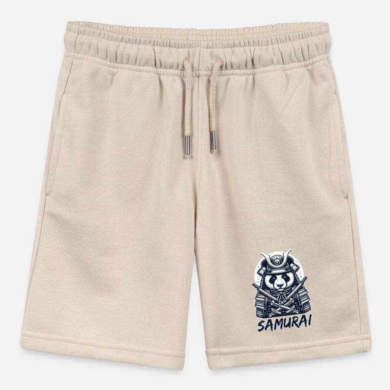 Warrior Panda: Umarme den Geist des Samurai Stanley/Stella Teenager Bio-Joggingshorts MINI BOLTER