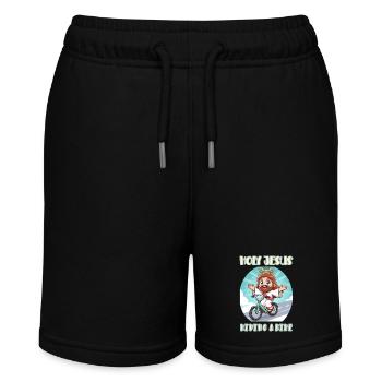 Saint Jésus à vélo - Short bio MINI BOLTER Stanley/Stella Ado - noir - Devant