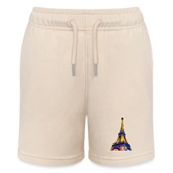 Eiffel tower #16 - Short bio MINI BOLTER Stanley/Stella Ado - écru doux - Devant