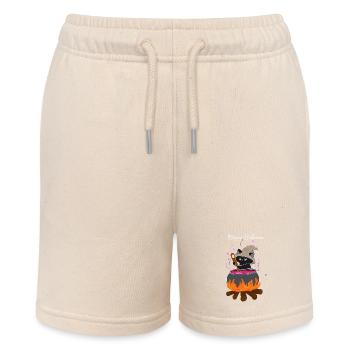 Happy Halloween - Stanley/Stella MINI BOLTER Organic Teen Jogging Shorts - soft Ecru - Front