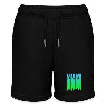 Pente de la ligne d’horizon de Miami - Short bio MINI BOLTER Stanley/Stella Ado - noir - Devant