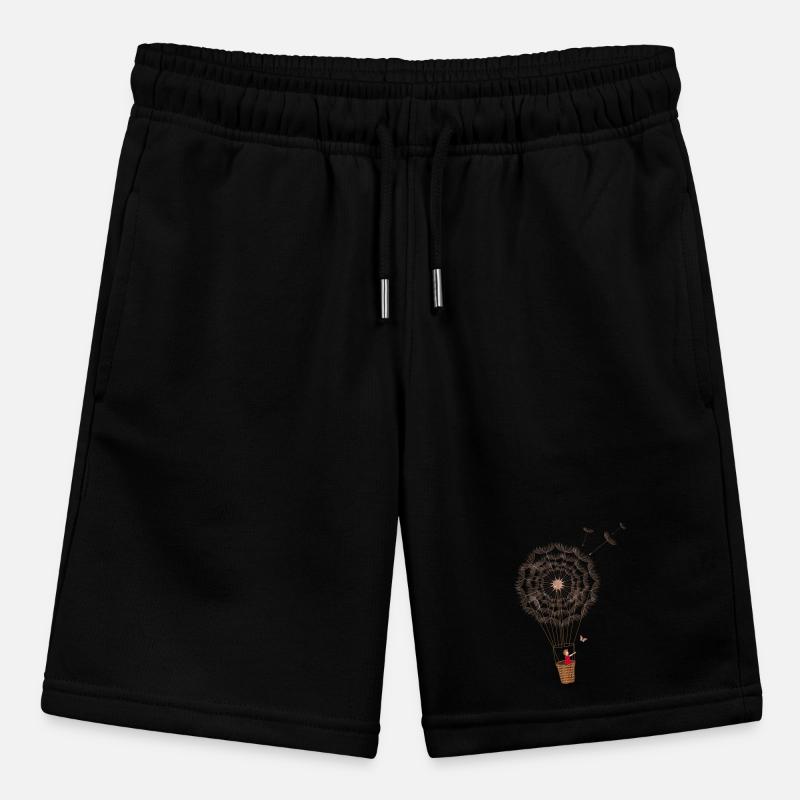 fanciful dandelion balloon Stanley/Stella MINI BOLTER Organic Teen Jogging Shorts