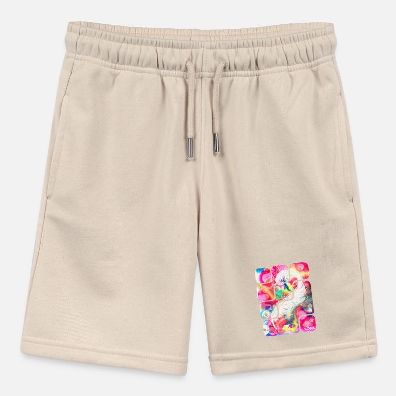 Magic Feather Creativity - Sonja Ariel von Staden Stanley/Stella MINI BOLTER Organic Teen Jogging Shorts