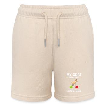 Chèvre - Short bio MINI BOLTER Stanley/Stella Ado - écru doux - Devant