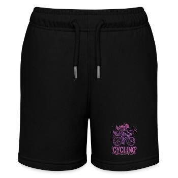 Cycliste Fée en Dentelle Rose - Short bio MINI BOLTER Stanley/Stella Ado - noir - Devant