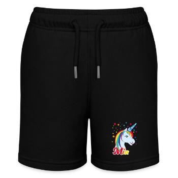 Mia , Mädchenname, Lieblingsname - Stanley/Stella Teenager Bio-Joggingshorts MINI BOLTER - Schwarz - Vorne