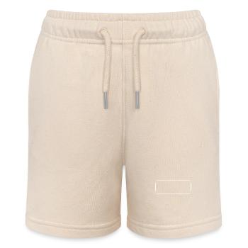form rechteck viereck - Stanley/Stella Teenager Bio-Joggingshorts MINI BOLTER - Natur - Vorne