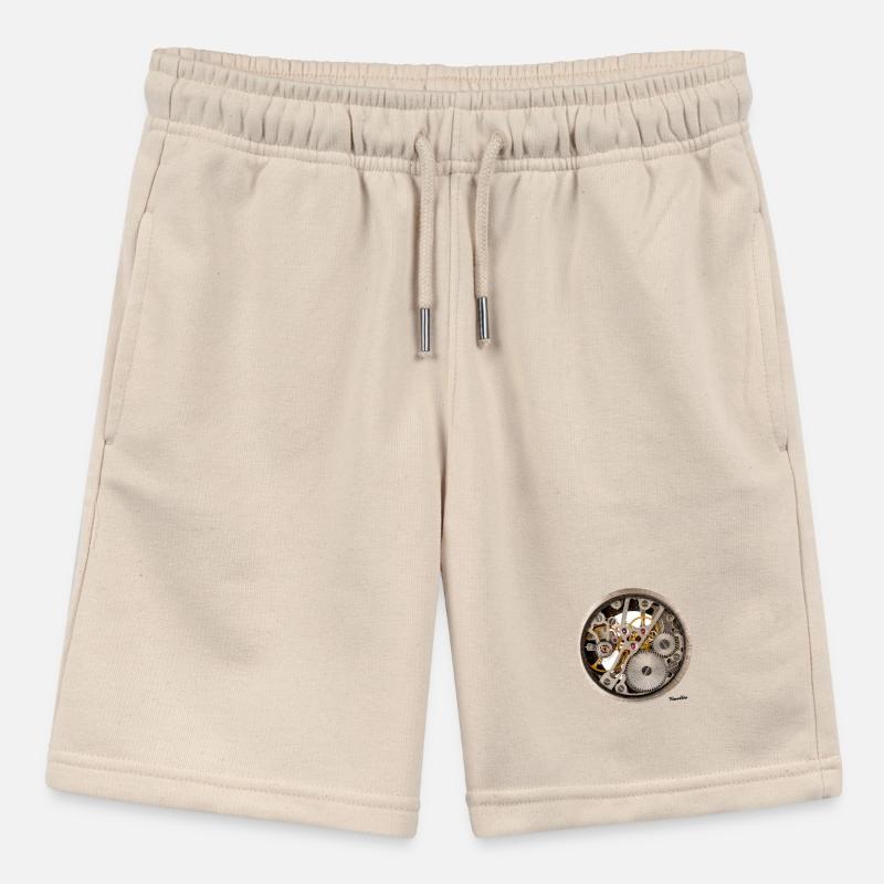 Movement Mechanical Dial Design Shirt Stanley/Stella MINI BOLTER Organic Teen Jogging Shorts