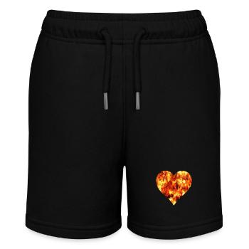 cœur de feu - Short bio MINI BOLTER Stanley/Stella Ado - noir - Devant