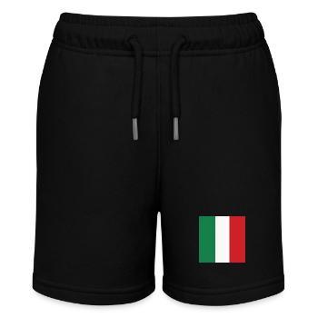Drapeau d’Italie, cadeau patriotique italien de fierté - Short bio MINI BOLTER Stanley/Stella Ado - noir - Devant