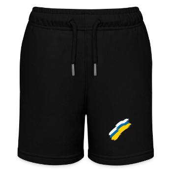 Flag of the Canary Islands - Stanley/Stella MINI BOLTER Organic Teen Jogging Shorts - black - Front