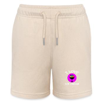 Glace - Short bio MINI BOLTER Stanley/Stella Ado - écru doux - Devant
