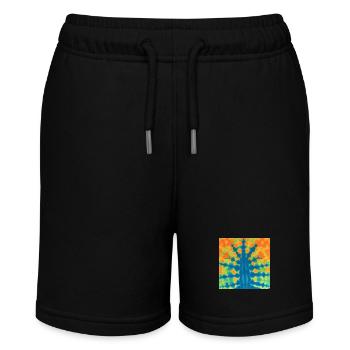 Modèle de matrice de tye - Short bio MINI BOLTER Stanley/Stella Ado - noir - Devant