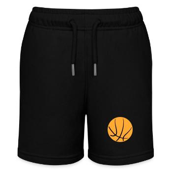 Basketball 19 - Stanley/Stella Teenager Bio-Joggingshorts MINI BOLTER - Schwarz - Vorne