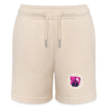 Hunde Weisheit - Gassigehen - Hundeliebhaber - Stanley/Stella Teenager Bio-Joggingshorts MINI BOLTER - Natur - Vorne