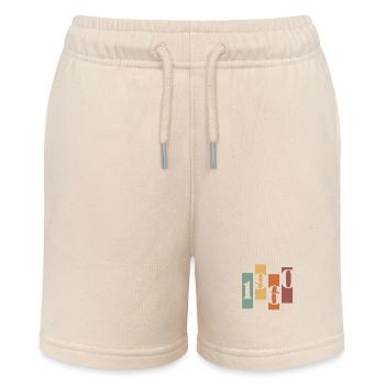 1960er Vintage Retro Möbel - Stanley/Stella Teenager Bio-Joggingshorts MINI BOLTER - Natur - Vorne