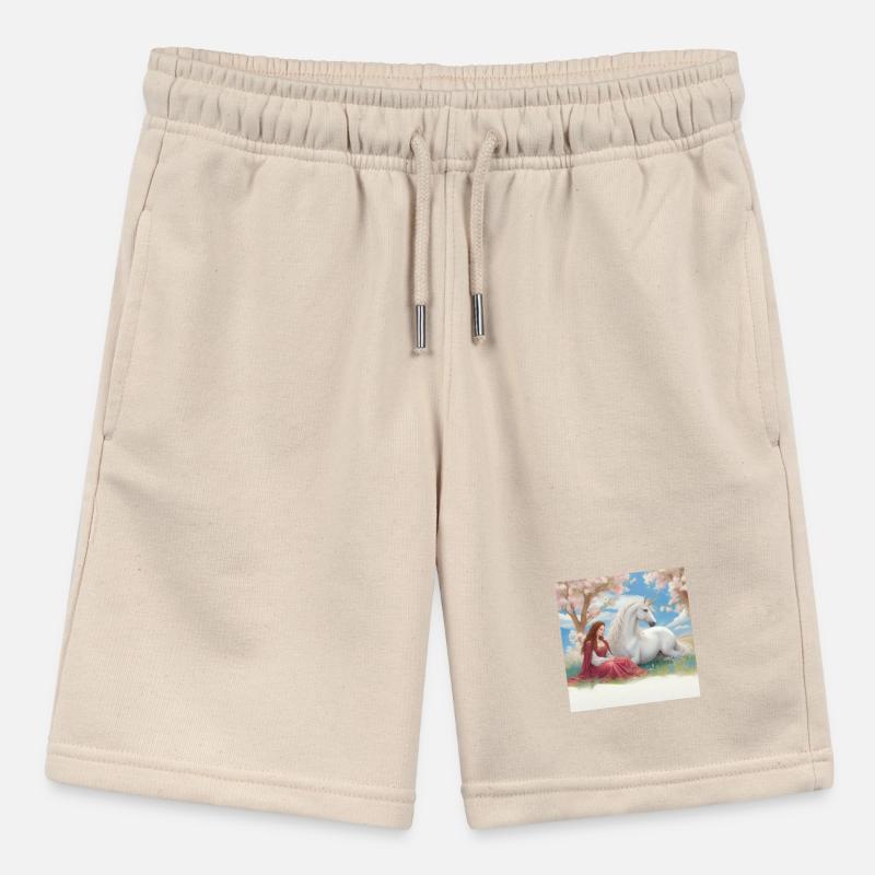 Die Dame und das Einhorn Stanley/Stella Teenager Bio-Joggingshorts MINI BOLTER