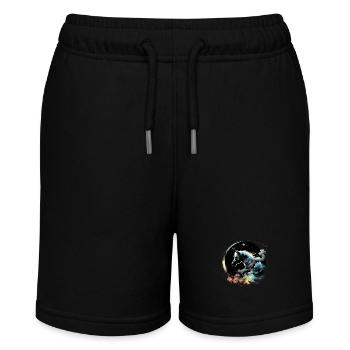 Licorne de nuit - Short bio MINI BOLTER Stanley/Stella Ado - noir - Devant