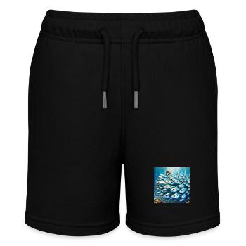Herning Family - Stanley/Stella MINI BOLTER Organic Teen Jogging Shorts - black - Front