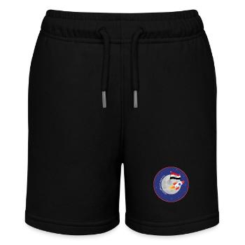 Iraqi Space Agency - Stanley/Stella MINI BOLTER Organic Teen Jogging Shorts - black - Front