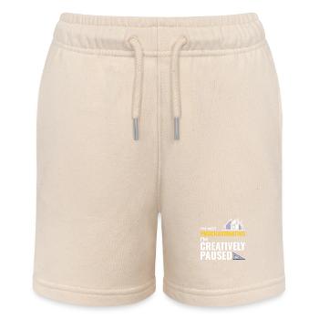 Architekten Bauwesen Kreativität Prokrastination - Stanley/Stella Teenager Bio-Joggingshorts MINI BOLTER - Natur - Vorne