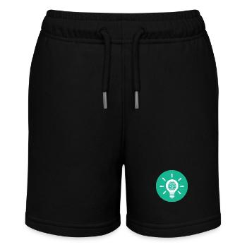 PositivePath Creations - Stanley/Stella MINI BOLTER Organic Teen Jogging Shorts - black - Front