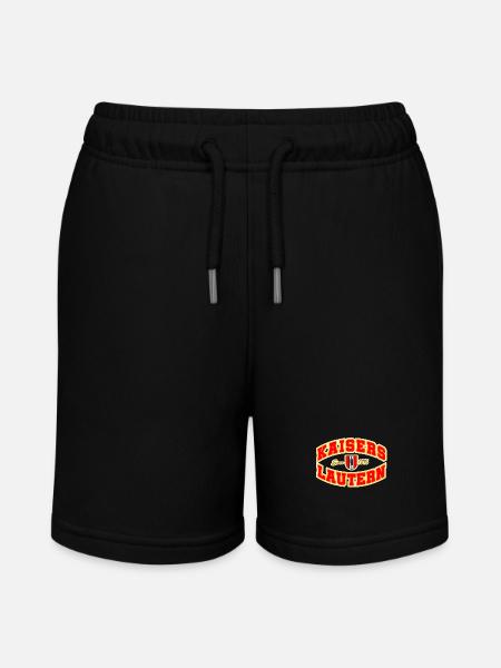KAISERSLAUTERN - Stanley/Stella Teenager Bio-Joggingshorts MINI BOLTER - Schwarz