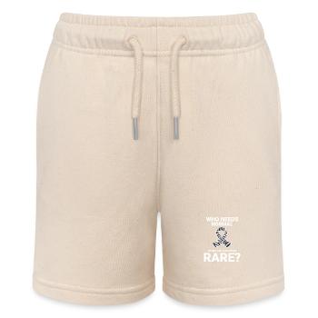 Aufklärung über seltene Krankheiten feiert Seltenheit - Stanley/Stella Teenager Bio-Joggingshorts MINI BOLTER - Natur - Vorne